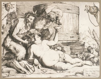 Silenus at the Wine Vat by Jusepe de Ribera